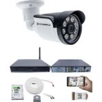 Kadraj 1 Kameralı Güvenlik Seti - 5mp Sony Seculens, 1080P Ahd, 8 Warm Led, Gece Renkli Görüş, Full Hd, 5mp Dvr + Wifi Adaptörü, V1 - Beyaz