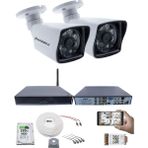 Kadraj 2 Kameralı Güvenlik Seti - 5mp Sony Seculens, 1080P Full Hd Ahd, 6 Atom Led, Gece Görüşlü, 5mp Dvr + Wifi Adaptörü, V1