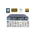 Kadraj 8 Kanal 5MP 1080P Kamera Kayıt Cihazı AHD DVR H265+ Plus 5in1 Hibrit Xmeye