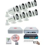 Kadraj 8'li Güvenlik Ip Kamera Seti - 4mp Dış Mekan Kamera, 3.6mm Lens, H.265, Poe, Warm Ir Gece Görüşü, 9 Kanal Nvr, 8 Port Poe Switch, 1tb HDD ve 100 Metre