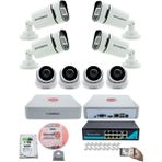 Kadraj Ip Güvenlik Kamera Seti - 4 iç Mekan Ip Kamera, 4 dış Mekan Ip Kamera, 1tb H.d.d, 9 Kanal Nvr, Gece Görüş, Uzaktan Izleme, Hareket Tabiki, Insan Tespi