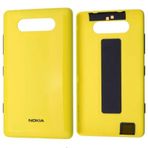 Kadrioğlu Nokia Lumia 820 Lumia 825 Arka Pil Kapağı Sarı