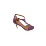 Kadsu Design KADIN SİYAH KAKİKİ DERİ TOKALI TOPUKLU AYAKKABI SAHRAH BORDO 36
