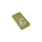 KaF KeF SHoPP HTC125047Gok223332 Vlk Dikdörtgen Ahşap Bambu Servis Sunum Tepsi - Tahtasi Mini Tepsi 25 X 14 X 1.4Cm (5047) Vlk