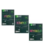 Kafa Dengi - AYT Fizik Kimya ve Biyoloji Deneme Seti 3 Kitap