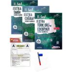 Kafa Dengi Yayınları 11.Sınıf Ekstra Edebiyat+Tarih+Coğrafya Soru Bankası Yeni Baskı - Aydın Yayınları Deneme +Faber Kalem+Silgi)