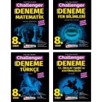 Kafa Dengi Yayınları 8.Sınıf LGS Challenger Denemesi Seti 4 Kitap 2022 Matematik Türkçe Fen Bilimleri İnkılap Tarihi