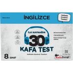Kafa Dengi Yayınları 8. Sınıf LGS İngilizce İlk Kaynağın 30 Kafa Testi