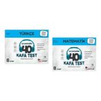 Kafa Dengi Yayınları 8.Sınıf LGS Türkçe Matematik Kafa Test Seti 2 Kitap 2023
