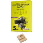 Kafa Dengi Yayınları Kafadengi 5. Sınıf Sosyal Bilgiler Soru Bankası ve Telefon Standı