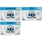 Kafa Dengi Yayınları Lgs 8. Sınıf Çöz Bitir Yaprak Test Matematik Fen Ve Türkçe 3Lü Set