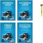 Kafa Dengi Yayınları LGS 8.Sınıf Matematik Fen Bilimleri Türkçe ve Inkılap Kafası Soru Bankası
