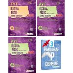 Kafa Dengi Yayınları TYT Extra Fizik ve AYT Extra Fizik 1 ve 2. Kitap Soru Bankası