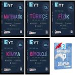Kafa Dengi Yayınları TYT Matematik 12'li Türkçe 12'li Fizik Kimya ve Biyoloji 40'lı Deneme
