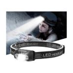 Kafa Lambası Feneri Sensörlü LED Far USB Şarj Edilebilir Ultra Yüksek Ayarlanabilir Açı Su Geçirmez Kafa Lambası Dağ Tırmanışı Gece Balıkçılık [ A+] Küçük Hafif [ A++]