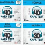 Kafadengi 2024 8. Sinif Lgs Matematik + Turkce + Fen + Ingilizce Kafa Test Seti 4 Kitap