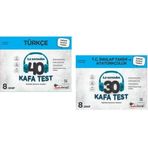 Kafadengi 2024 8. Sınıf Lgs Türkçe + İnkılap Tarihi Kafa Test Seti 2 Kitap