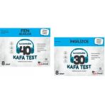 Kafadengi 2025 8. Sınıf Lgs Fen Bilimleri + İngilizce Kafa Test Seti 2 Kitap