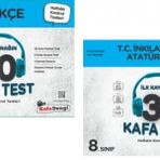 Kafadengi 8. Sınıf Lgs Türkçe + İnkılap Tarihi Kafa Test Seti 2 Kitap 2023