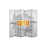 Kafe Temalı Özel Tasarım Paravan Room Divider PRV1210, 180 x 180