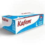 Kafem Beyaz Lateks Eldiven Pudralı (M) 100 Lü X 5 Paket