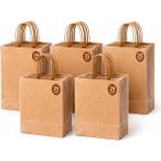 Kafem Kraft Çanta Kahverengi 33X33CM 25LI x 5 Paket