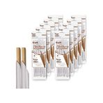 Kafem Sargılı Kraft Kağıt Pipet 19,5cm 25li X 10 Paket