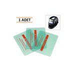 Kafenn Otomatik Kararan Kaynak Maske Camı Dış Koruyucu 90x110 Mm 1 Adet