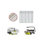 Kafenn Ryobi RSW1240G Uyumlu Tezgah Dekupaj Kıl Testere Bıçak Kaba Diş 10 Parça