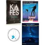 Kafes - Josh Malerman + Mutlu Prens + Kuzey Işıklarının Şarkısı + Uçan Kuş Ayraç (Bu Set Yeni ve Eski Kitaplardan Oluşmaktadır)