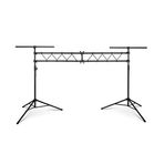 Kafesli Sahne LS7730 Aydınlatma Standı (Katlanır, Taşınabilir PAR Kutu ve Tiyatrolar, Oditoryumlar, Konser Salonları, Kulüpler ve Mekanlar için LED Işık Rig, Ayarlanabilir Yükseklik, Lastik Ayaklar,