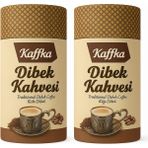 Kaffka Dibek Kahvesi 2’li Set – 2 x 200 gr Geleneksel Yumuşak Içimli Türk Kahvesi - 400 gr