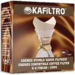 Kafiltro Chemex 5-8 Fincan Uyumlu Filtre Kahve Kağıdı 100'LÜ - 1 Adet - Kağıt ve Metal Filtre