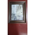 Kafkas Style Şık Fotoğraf Çerçevesi, Masaüstü Kullanım, Klasik Ahşap Görünüm, 13x18 cm, Tekli