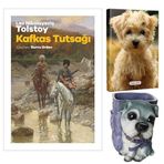 Kafkas Tutsağı - Tolstoy ve Dekoratif Köpek Kalemlik - Neşeli Yüz Planlama Defteri