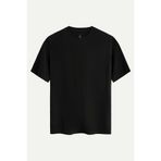 KAFT Erkek Oversize Basic T-Shirt - Urban - Tar