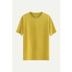 KAFT Erkek Oversize/ Relax Fit Basic T-Shirt - Moss