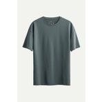 KAFT Erkek Oversize/ Relax Fit Basic T-Shirt - Storm