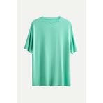 KAFT Erkek Oversize/ Relax Fit Basic T-Shirt - Turquois