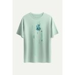 KAFT Erkek Oversize Tasarım T-Shirt - Ev