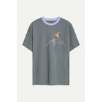 KAFT Erkek Oversize Tasarım T-Shirt - Layt