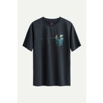 KAFT Erkek Oversize Tasarım T-Shirt - Monosansu