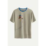 KAFT Erkek Oversize Tasarım T-Shirt - Nclot