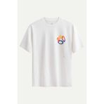 KAFT Erkek Oversize Urban Tasarım T-Shirt - Roungle