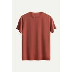 KAFT Erkek Regular Fit Basic T-Shirt - Brick