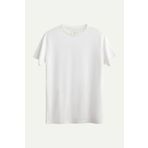 KAFT Erkek Regular Fit Basic T-Shirt - Off White