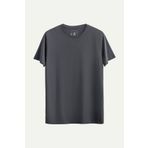 KAFT Erkek Regular Fit Basic T-Shirt - Plum