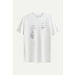 KAFT Erkek Regular Fit Tasarım T-Shirt - Plania