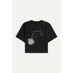 KAFT Kadın Flat Cut Crop T-Shirt - Yenu