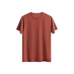 KAFT Unisex Regular Fit Basic T-Shirt Brick, XS
